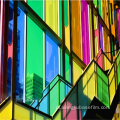 Kolorowa folia dekoracyjna chroniąca szkło przeciwsłoneczne